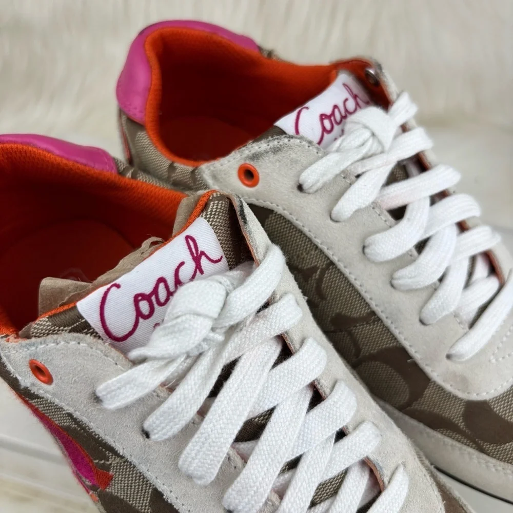 Coach Perrie Monogram logo Sneakers